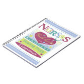 Conception de Carnet inspirante pour les infirmièr (Côté gauche)