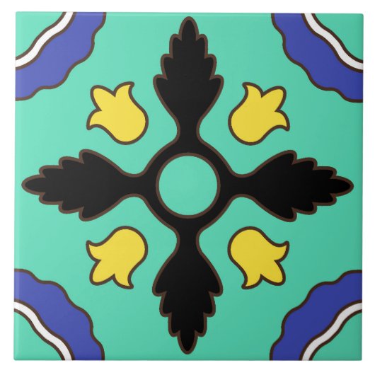 Conception de carreaux en céramique Vintage Catali (Devant)