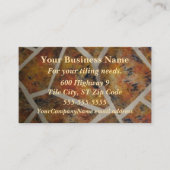 Conception de carreaux sur Cartes de visite person (Devant)