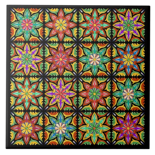 Conception de carreaux Talavera (Devant)