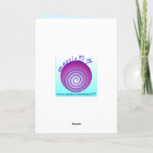 Conception de carte à jouer Carte de Rosh Hashanah (Dos)