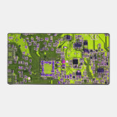 Conception de carte de circuit imprimé jaune PCB p (Recto)