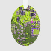 Conception de carte de circuit imprimé jaune pour (dos)