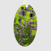 Conception de carte de circuit imprimé jaune pour (devant)