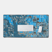 Conception de carte de circuit imprimé PCB bleue p (Clavier et souris)