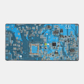 Conception de carte de circuit imprimé PCB bleue p (Recto)