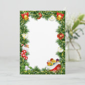 CONCEPTION DE CARTE DE NOËL (Debout devant)