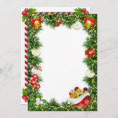 CONCEPTION DE CARTE DE NOËL (Devant / Derrière)