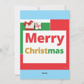 conception de carte de Noël joyeux Noël  (Dos)