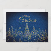 Conception de carte de Noël moderne (Devant)