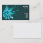 conception de carte de visite abstraite d'arrière (Devant / Derrière)