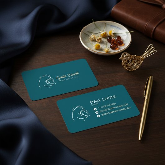 Conception de carte de visite avec logo d'ours min