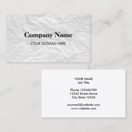 Conception de carte de visite de arrière - plan de (Devant / Derrière)