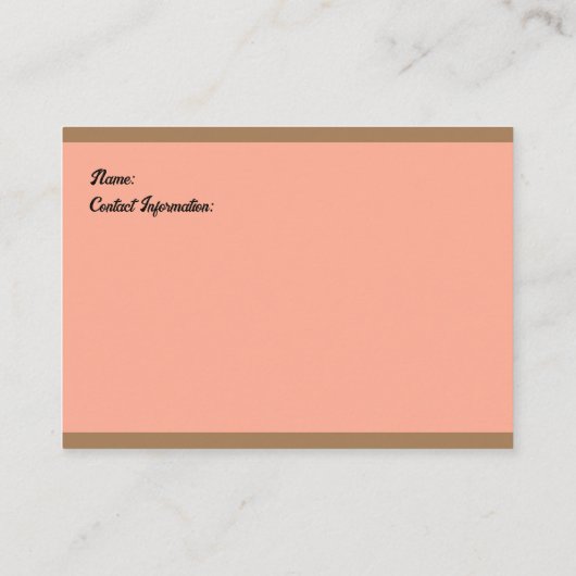 Conception de Carte de visite de l'Assistant virtu (Dos)