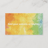 Conception de carte de visite de livre (Dos)