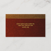 conception de carte de visite élégante de coeurs (Dos)