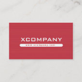 Conception de carte de visite élégante pourtant (Dos)