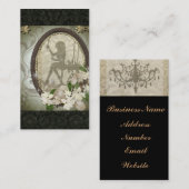 Conception de carte de visite fascinante de diva (Devant / Derrière)