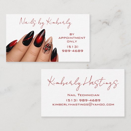 Conception de carte de visite moderne pour technic (Devant / Derrière)