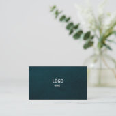 Conception de carte de visite moderne verticale po (Debout devant)