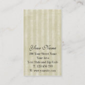 Conception de carte de visite patinée exquise (Dos)