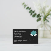Conception de carte de visite pour services de sur (Debout devant)