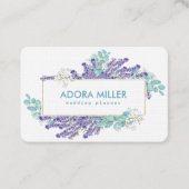 Conception de Carte de visite professionnel Lavend (Devant)