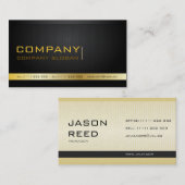 Conception de carte de visite professionnelle (Devant / Derrière)