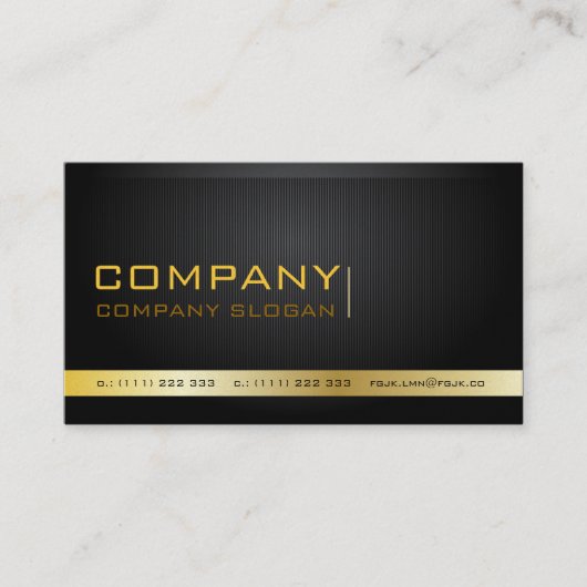 Conception de carte de visite professionnelle (Devant)