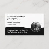 Conception de carte de visite Services de sécurité (Devant)