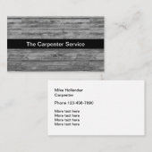 Conception de carte de visite simple de (Devant / Derrière)