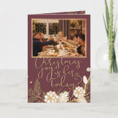 Conception de carte de voeux sur mesure et élégant (Devant)