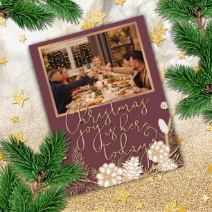 Conception de carte de voeux sur mesure et élégant