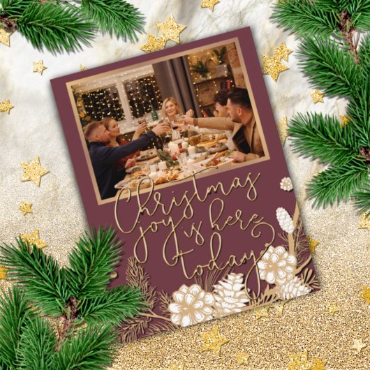 Conception de carte de voeux sur mesure et élégant