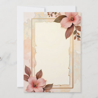 Conception de carte d'invitation