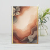 Conception de carte d'invitation de PREMIUM (Debout devant)