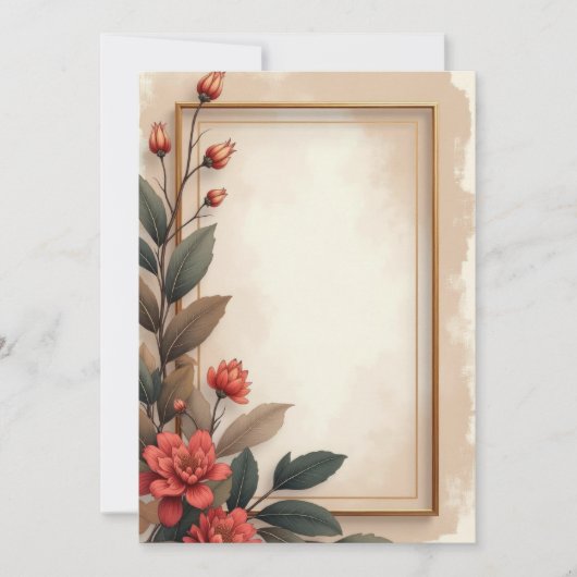 Conception de carte d'invitation de PREMIUM (Devant)