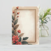 Conception de carte d'invitation de PREMIUM (Debout devant)