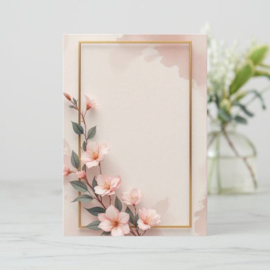 Conception de carte d'invitation de PREMIUM (Debout devant)