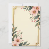 Conception de carte d'invitation de PREMIUM (Devant)