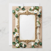 Conception de carte d'invitation PREMIUM (Devant)