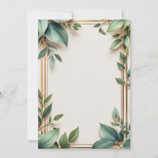 Conception de carte d'invitation PREMIUM