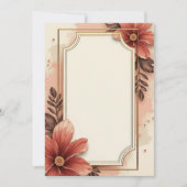 Conception de carte d'invitation PREMIUM (Devant)