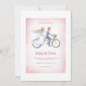 CONCEPTION DE CARTE FAIRE-PART DE MARIAGE (Dos)
