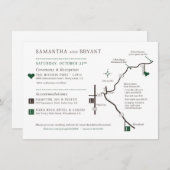 Conception de carte personnalisée - Pour Samantha (Devant / Derrière)