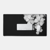 Conception de carte postale noir et blanc (Clavier et souris)