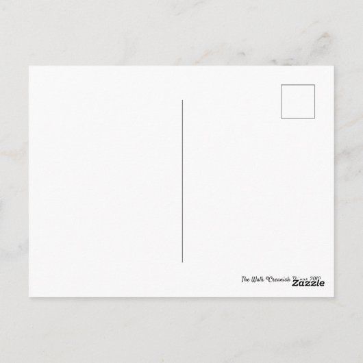 Conception de carte postale Tom Crean (Dos)