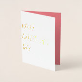 Conception de carte rose Galentine's Gold (Devant)