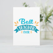 conception de cartes de remerciements pour les ens (Debout devant)