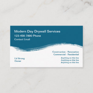 Conception de Cartes de Visite Modernes pour Entre